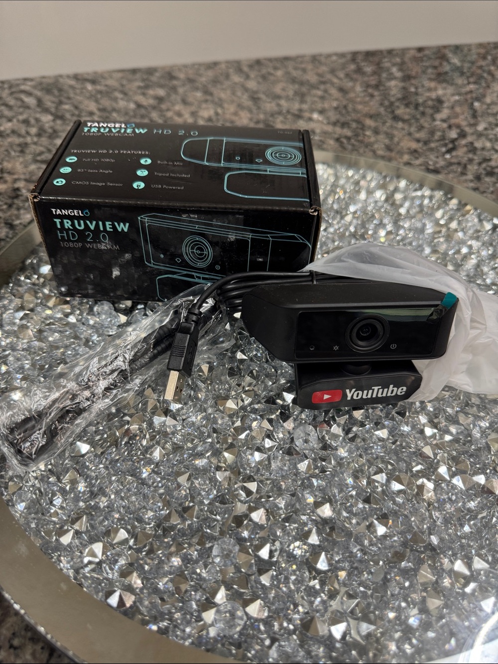 TruView HD 2.0 Webcam with YouTube logo NEW